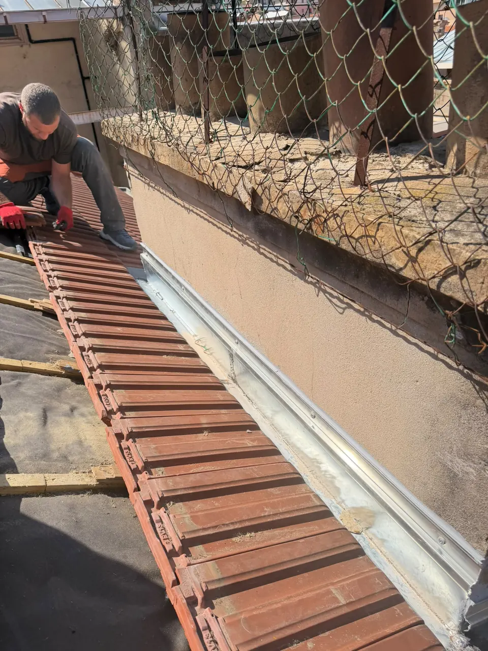 Chantier Toiture Chevalier Alpes-Maritimes