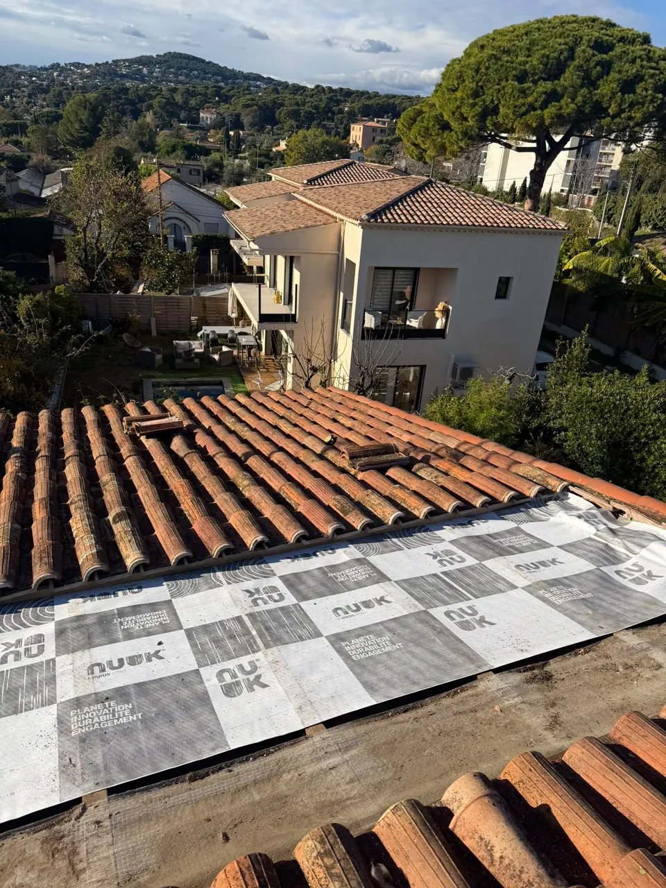 Chantier Toiture Chevalier Alpes-Maritimes