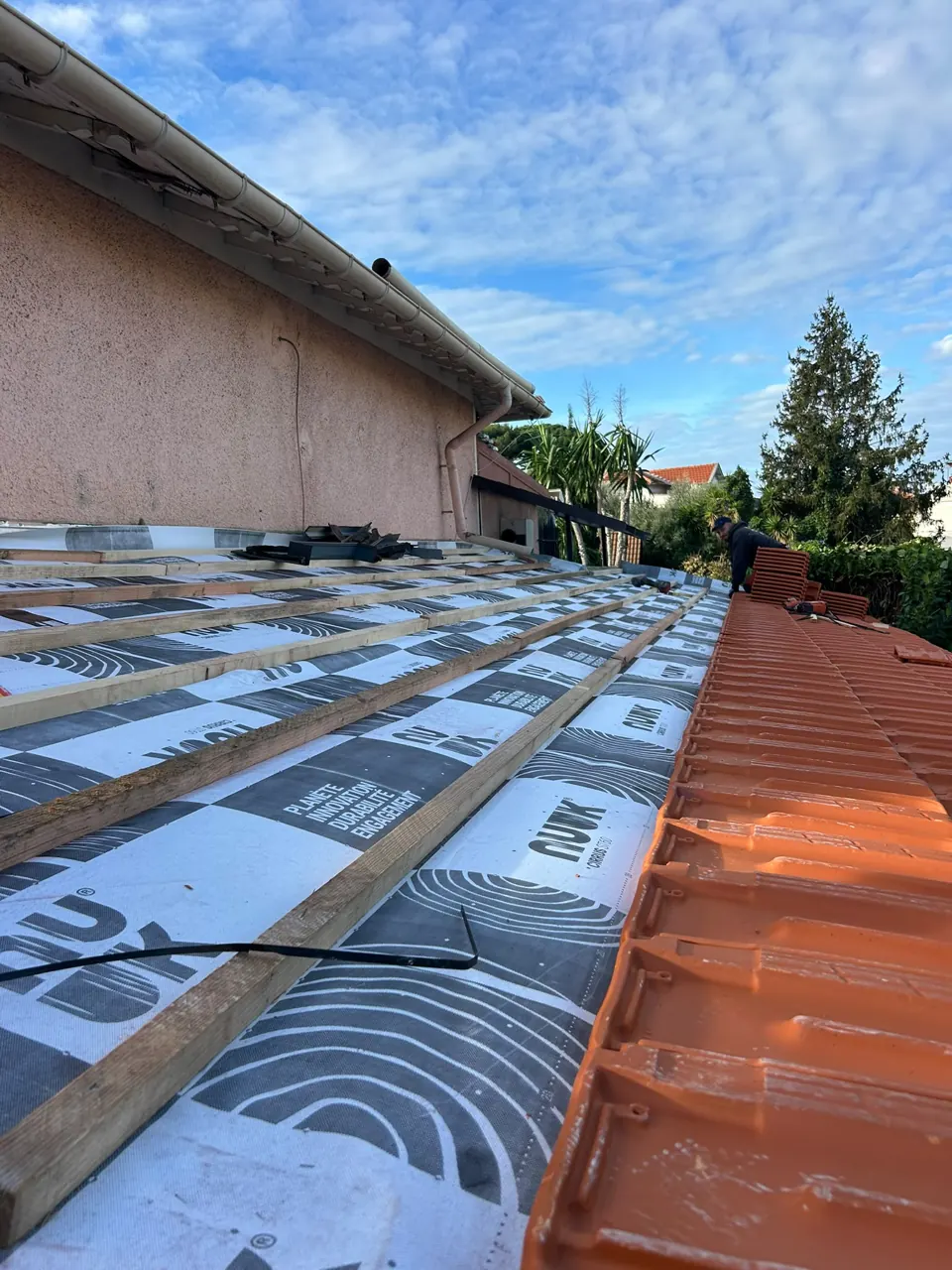Chantier Toiture Chevalier Alpes-Maritimes