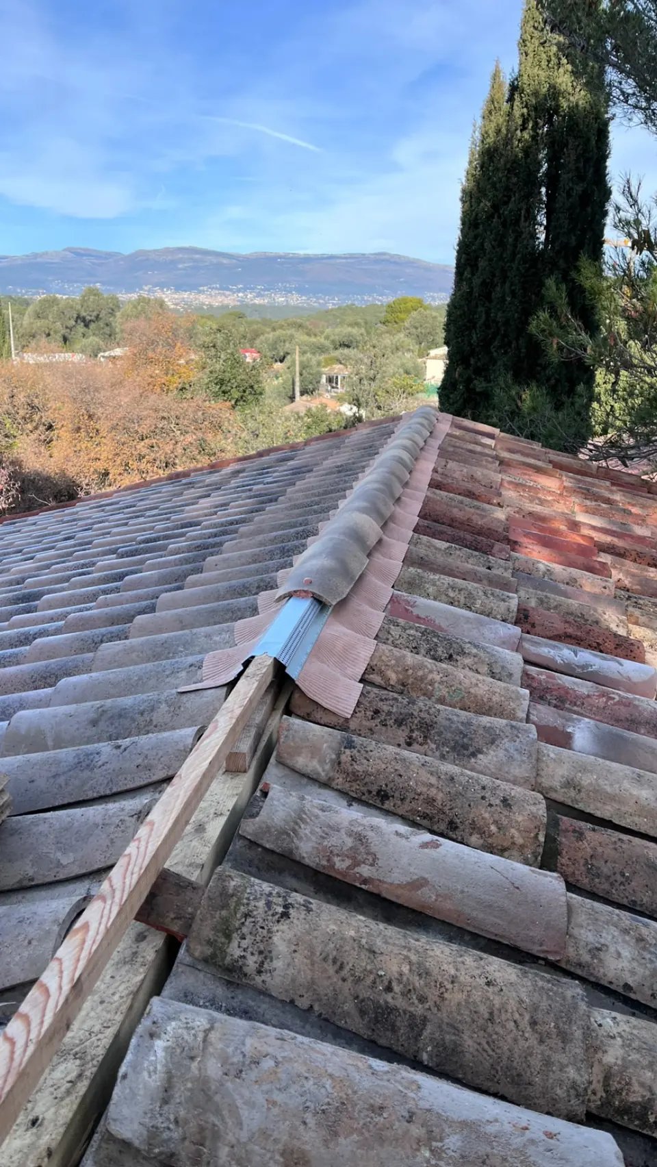 Chantier Toiture Chevalier Alpes-Maritimes