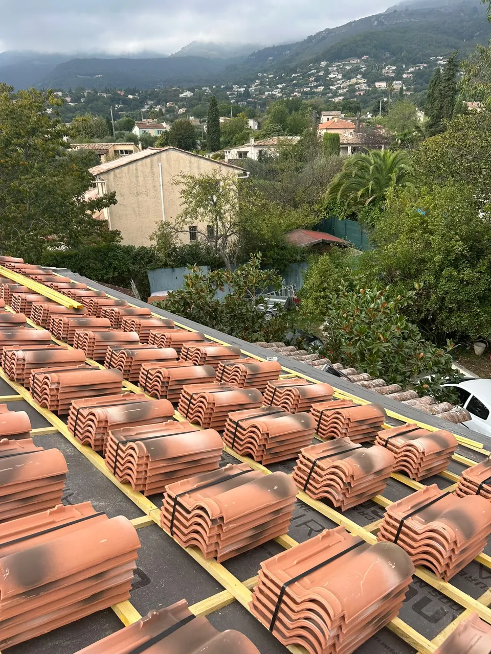 Chantier de couverture Toiture Chevalier