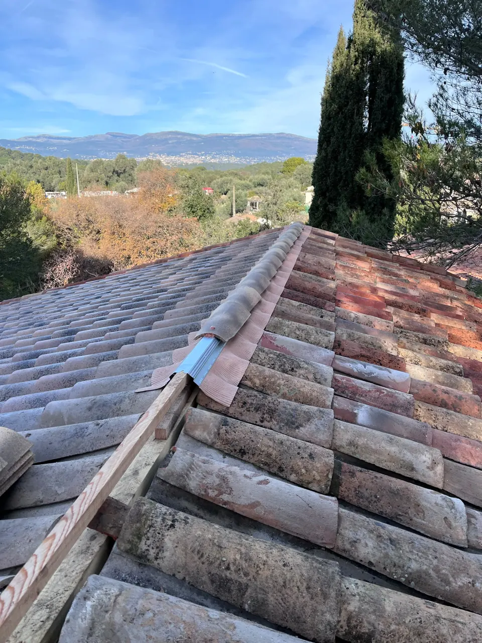 Chantier de couverture Toiture Chevalier