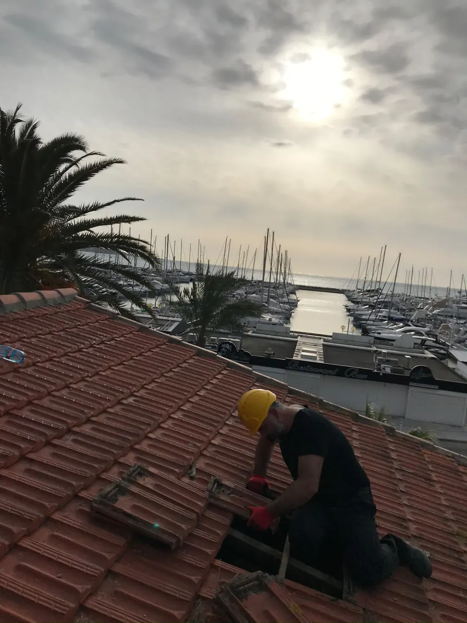 Chantier Toiture Chevalier Alpes-Maritimes